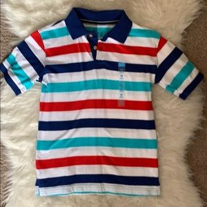 Polo - Boys striped Jersey Polo # size 7-8 # New